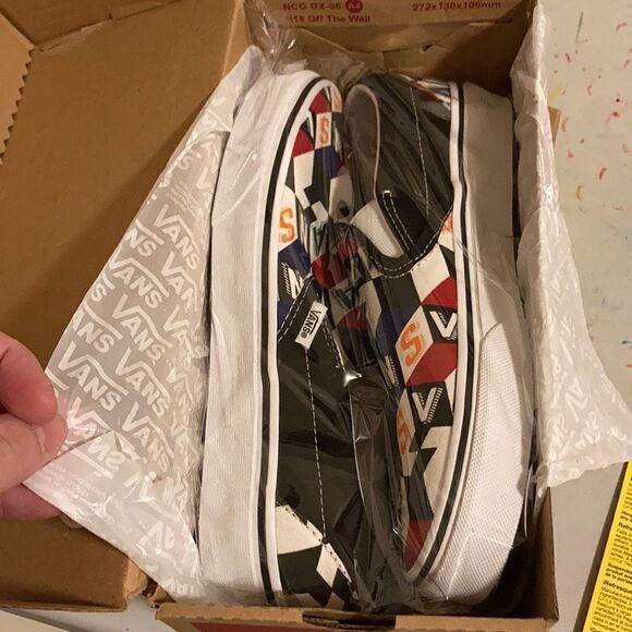 Vans Classic Slip On Checker Cube - Picture 6 of 7